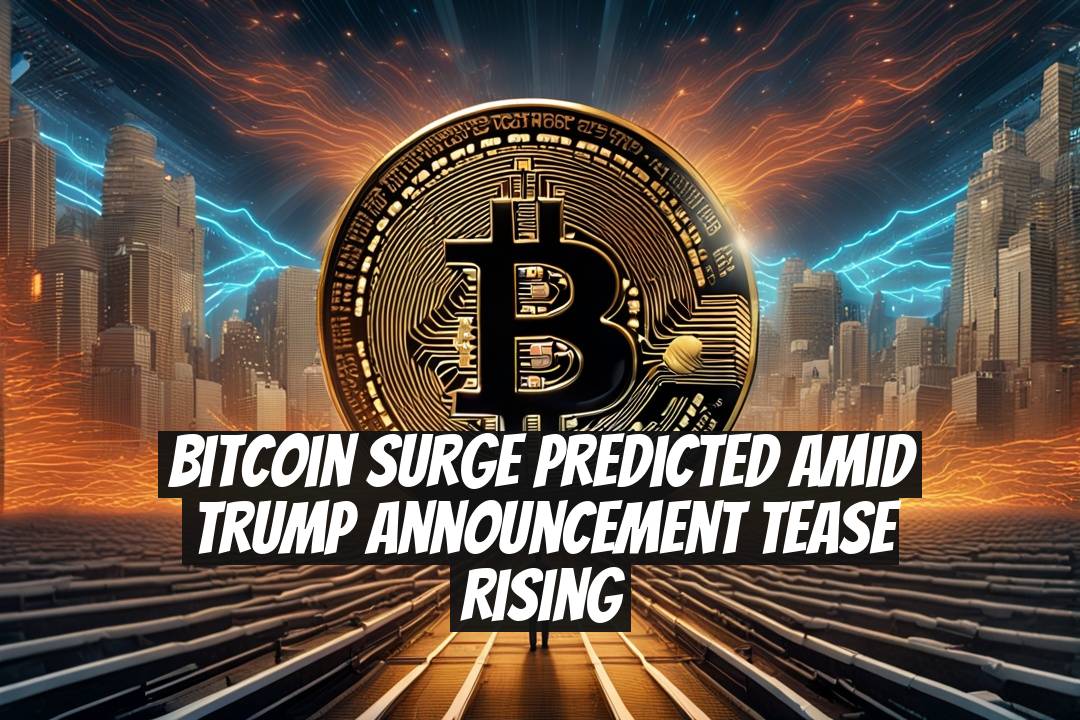 Bitcoin Surge Predicted Amid Trump Announcement Tease Rising