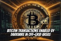 Bitcoin Transactions Enabled by Darkwire in Off-Grid Areas