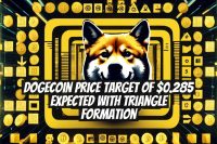 Dogecoin Price Target of $0.285 Expected with Triangle Formation