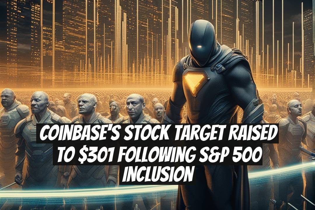 Coinbase's Stock Target Raised to $301 Following S&P 500 Inclusion