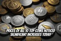 Prices of All 10 Top Coins Noticed Significant Increases Today