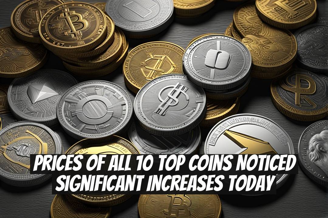 Prices of All 10 Top Coins Noticed Significant Increases Today