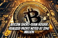Bitcoin Short-Term Holder Realized Profit Noted at $747 Million