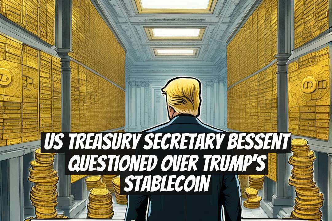 US Treasury Secretary Bessent Questioned Over Trump's Stablecoin