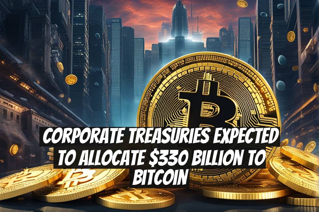 Corporate Treasuries Expected to Allocate $330 Billion to Bitcoin