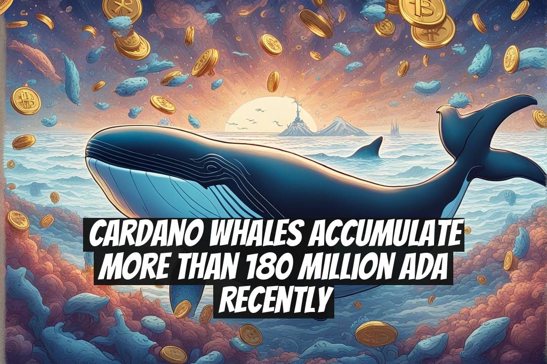 Cardano Whales Accumulate More Than 180 Million ADA Recently