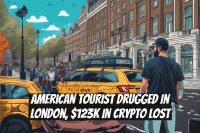 American Tourist Drugged in London, $123K in Crypto Lost