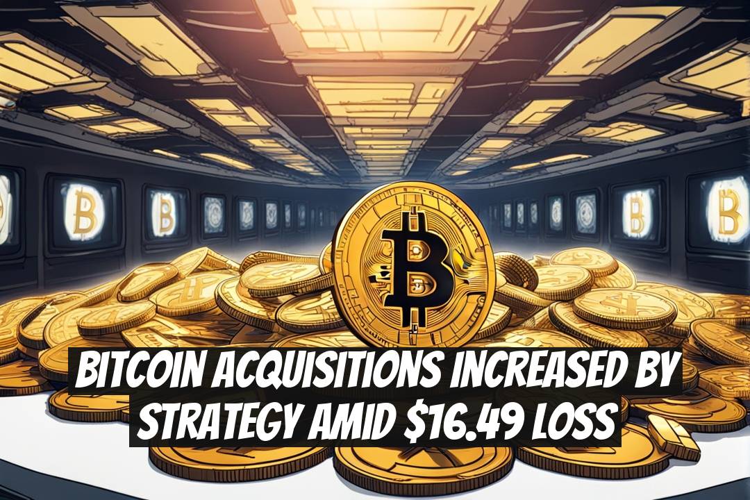 Bitcoin Acquisitions Increased by Strategy Amid $16.49 Loss