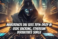 MakerDAOs DAI Sees 78% Drop in USDC Backing, Ethereum Derivatives Surge
