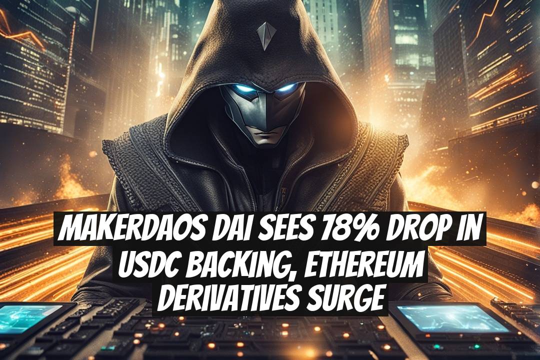 MakerDAOs DAI Sees 78% Drop in USDC Backing, Ethereum Derivatives Surge