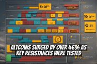 Altcoins Surged by Over 46% as Key Resistances Were Tested