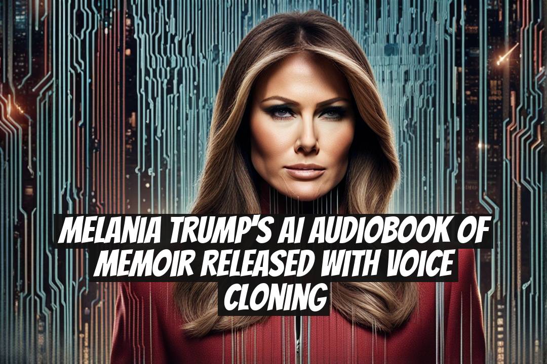 Melania Trump's AI Audiobook of Memoir Released with Voice Cloning