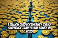 1 Billion Cryptocurrency Users Challenge Traditional Banks in 2025