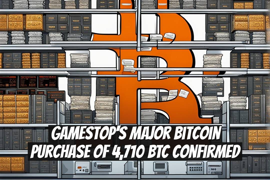 GameStop's Major Bitcoin Purchase of 4,710 BTC Confirmed