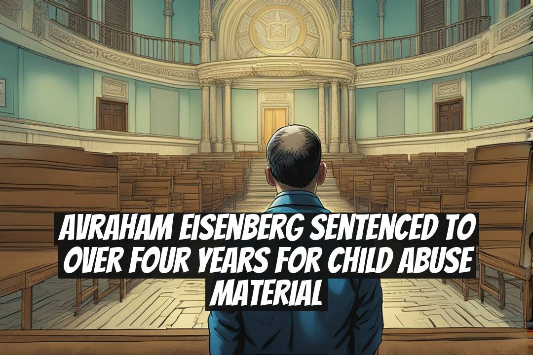 Avraham Eisenberg Sentenced to Over Four Years for Child Abuse Material