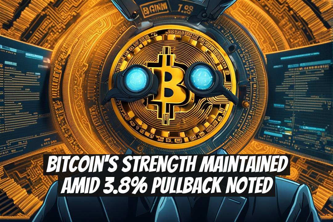 Bitcoin's Strength Maintained Amid 3.8% Pullback Noted