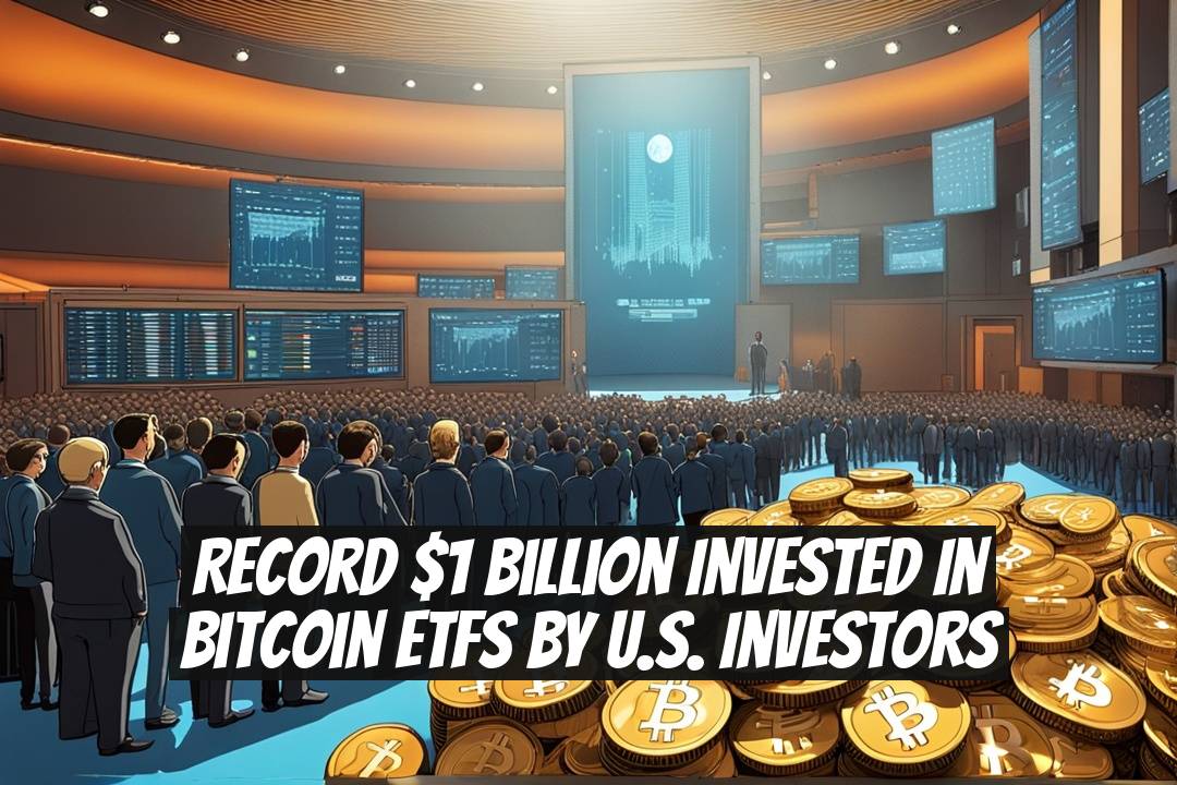 Record $1 Billion Invested in Bitcoin ETFs by U.S. Investors