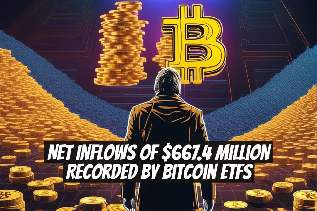 Net Inflows of $667.4 Million Recorded by Bitcoin ETFs