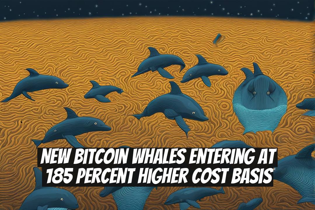 New Bitcoin Whales Entering at 185 Percent Higher Cost Basis
