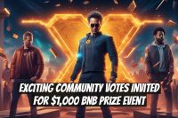 Exciting Community Votes Invited for $1,000 BNB Prize Event