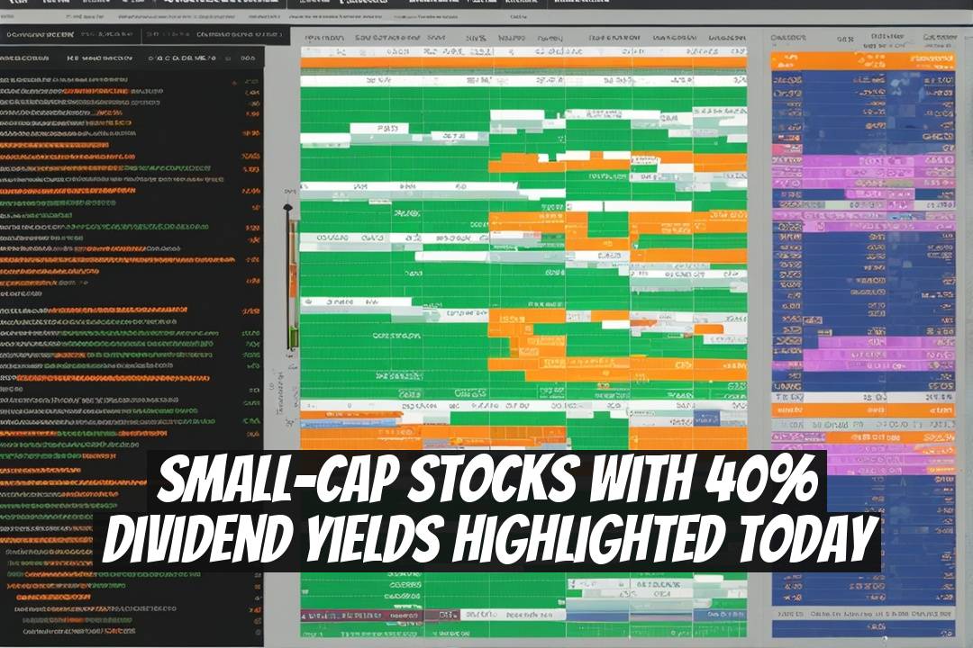 Small-Cap Stocks with 40% Dividend Yields Highlighted Today