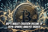 XRP's Wallet Creation Decline of 80% Sparks Analyst Debate