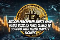 Bitcoin Perception Shifts Amid Media Buzz as Price Clings to 105000 with Mixed Market Signals