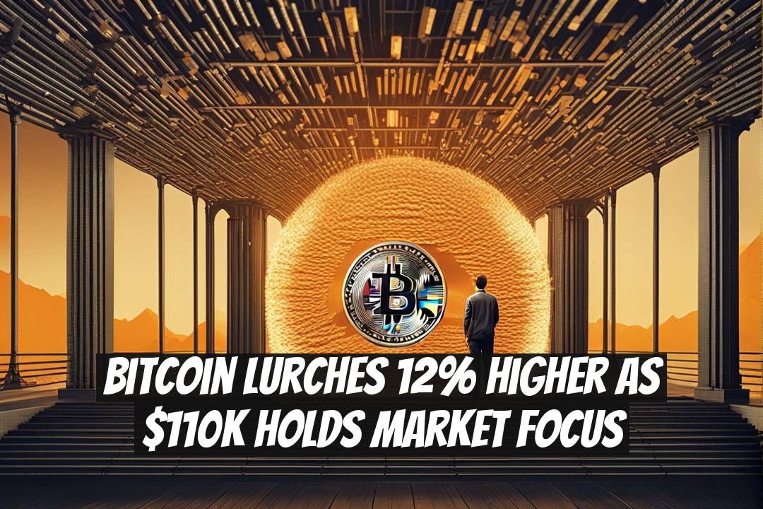 Bitcoin Lurches 12% Higher as $110K Holds Market Focus