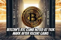 Bitcoin's BTC Climb Noted at 110K Mark After Recent Gains