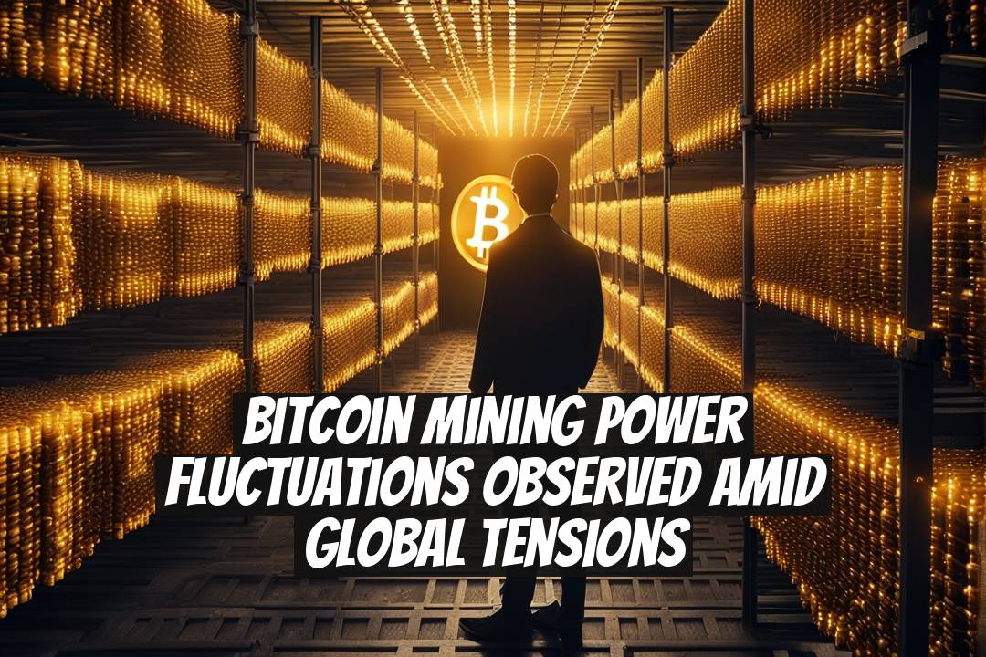 Bitcoin Mining Power Fluctuations Observed Amid Global Tensions