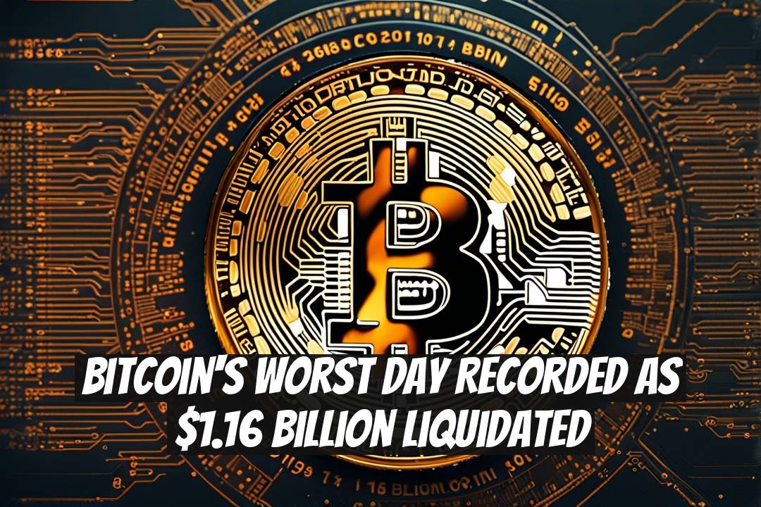 Bitcoin's Worst Day Recorded as $1.16 Billion Liquidated