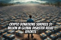Crypto Donations Surpass $1 Billion In Global Disaster Relief Efforts