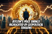 Bitcoin's Price Swings Highlighted by Geopolitical Tensions