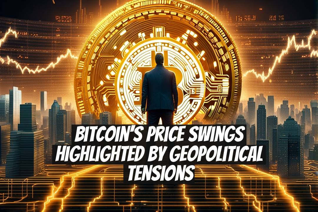 Bitcoin's Price Swings Highlighted by Geopolitical Tensions
