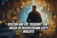 Bitcoin and BTC Treasury Shift Urged by Blockstream CEO's Insights
