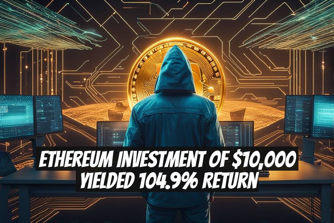 Ethereum Investment of $10,000 Yielded 104.9% Return