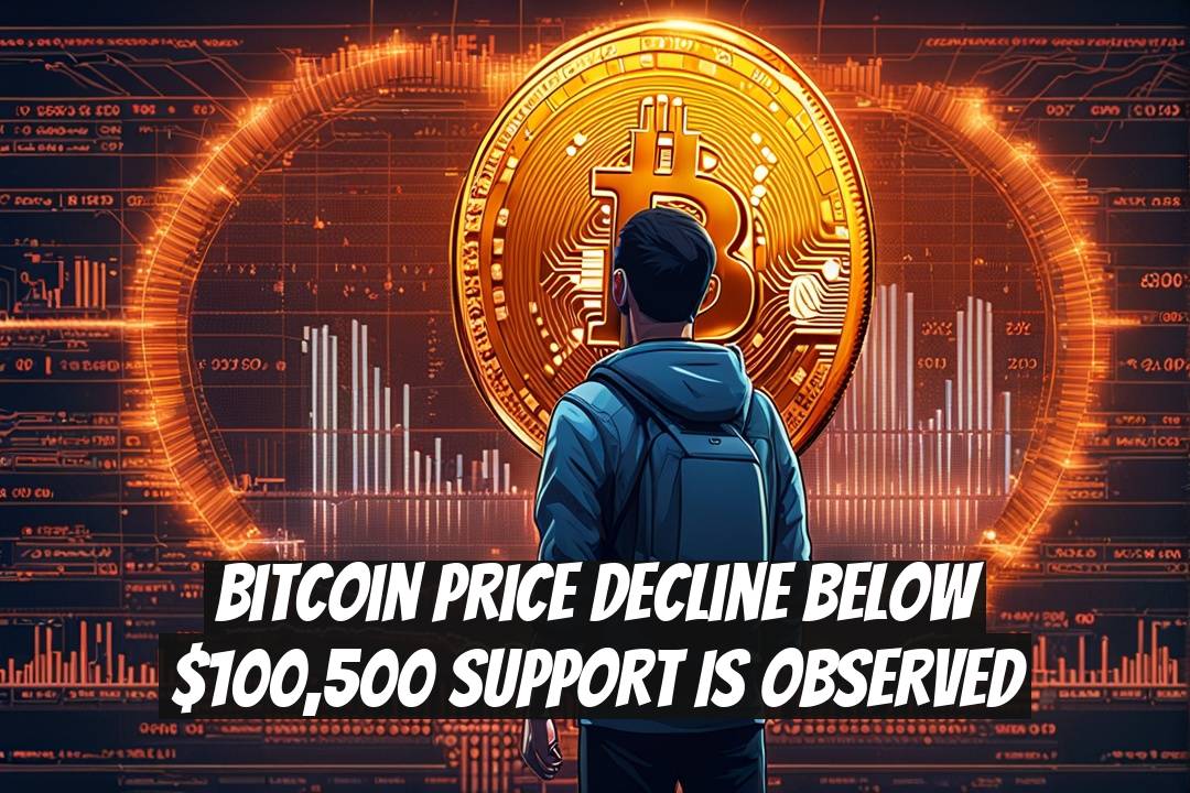 Bitcoin Price Decline Below $100,500 Support Is Observed