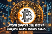 Bitcoin Support Level Held at $104,000 Amidst Market Chaos