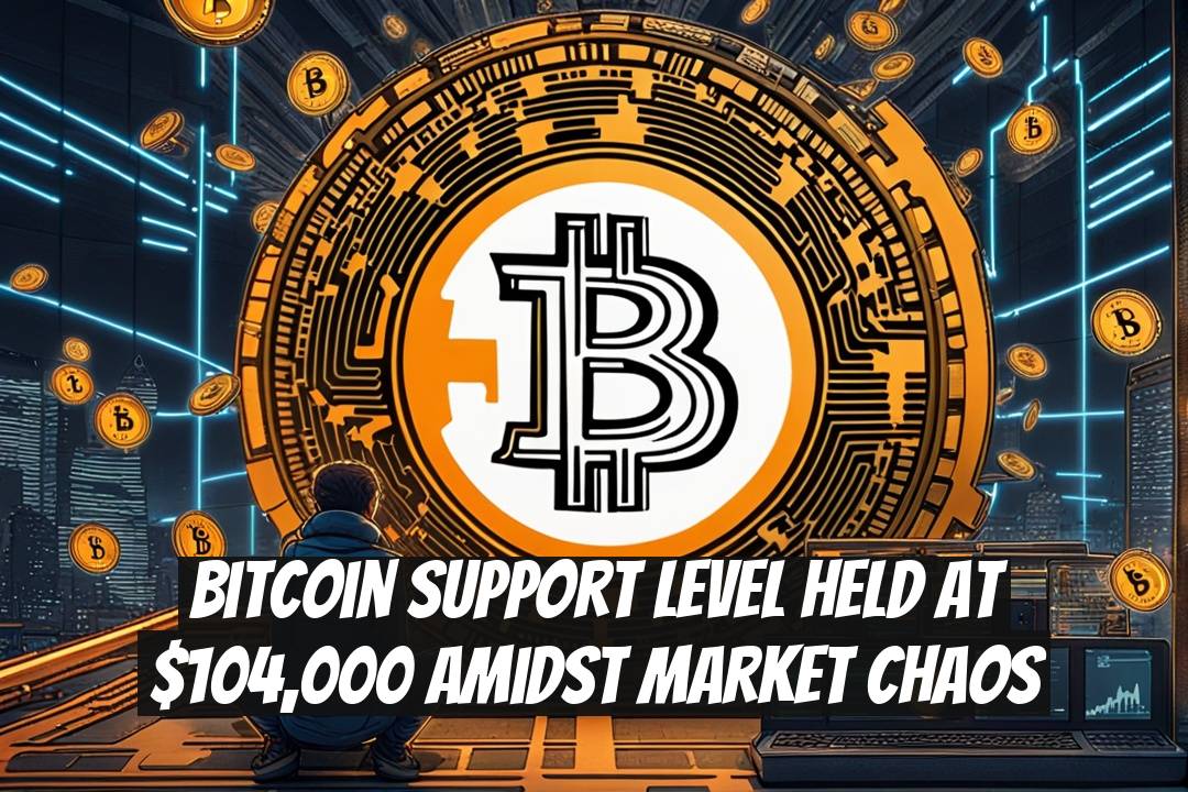 Bitcoin Support Level Held at $104,000 Amidst Market Chaos