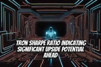 Tron Sharpe Ratio Indicating Significant Upside Potential Ahead