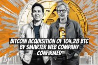 Bitcoin Acquisition of 104.28 BTC by Smarter Web Company Confirmed