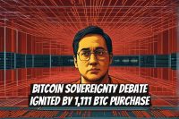 Bitcoin Sovereignty Debate Ignited by 1,111 BTC Purchase