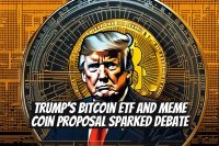 Trump's Bitcoin ETF and Meme Coin Proposal Sparked Debate