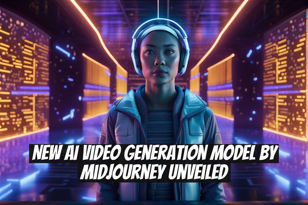 New AI Video Generation Model by Midjourney Unveiled