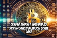 Crypto Market Subdued as $225M Seized in Major Scam Case
