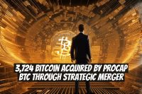 3,724 Bitcoin Acquired by ProCap BTC Through Strategic Merger