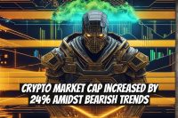 Crypto Market Cap Increased by 24% Amidst Bearish Trends