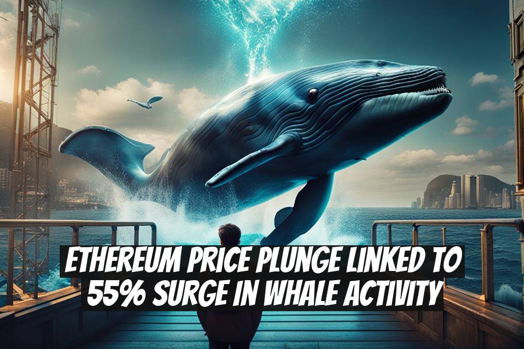 Ethereum Price Plunge Linked to 55% Surge in Whale Activity