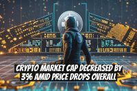 Crypto Market Cap Decreased by 3% Amid Price Drops Overall