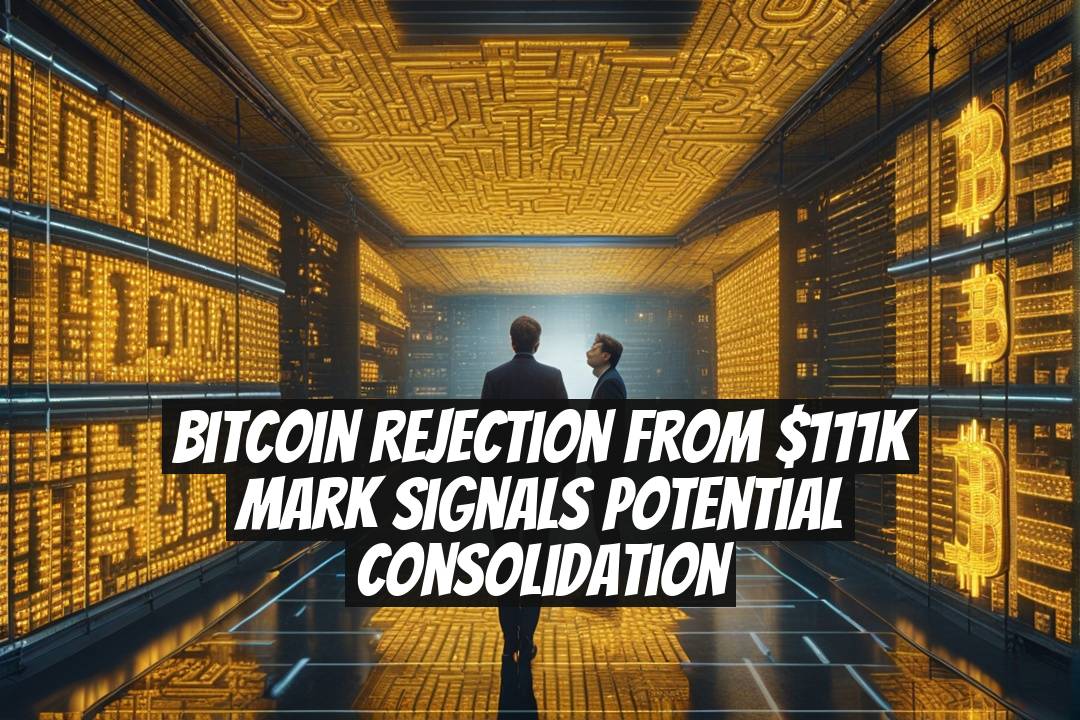 Bitcoin Rejection from $111K Mark Signals Potential Consolidation